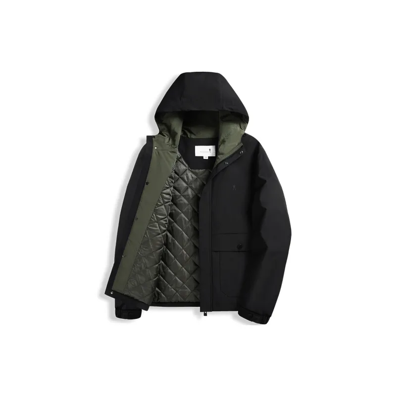 Dance With Wolves Jackets Coats Men's Black-0