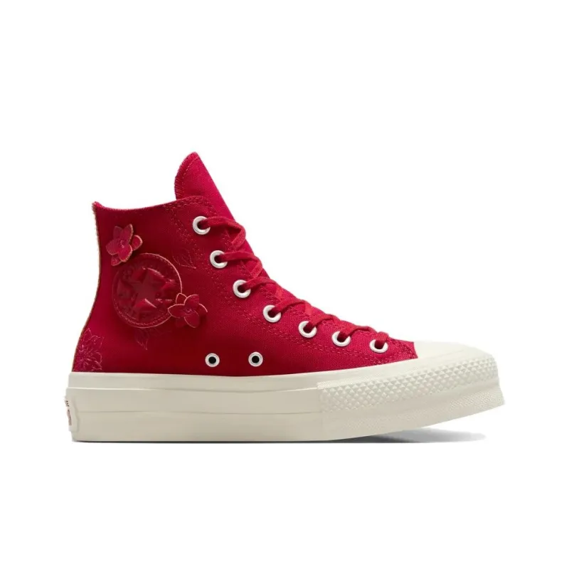 Converse Women's Chuck Taylor All Star Lift High 'Floral Embroidery Days Ahead' Women's-1