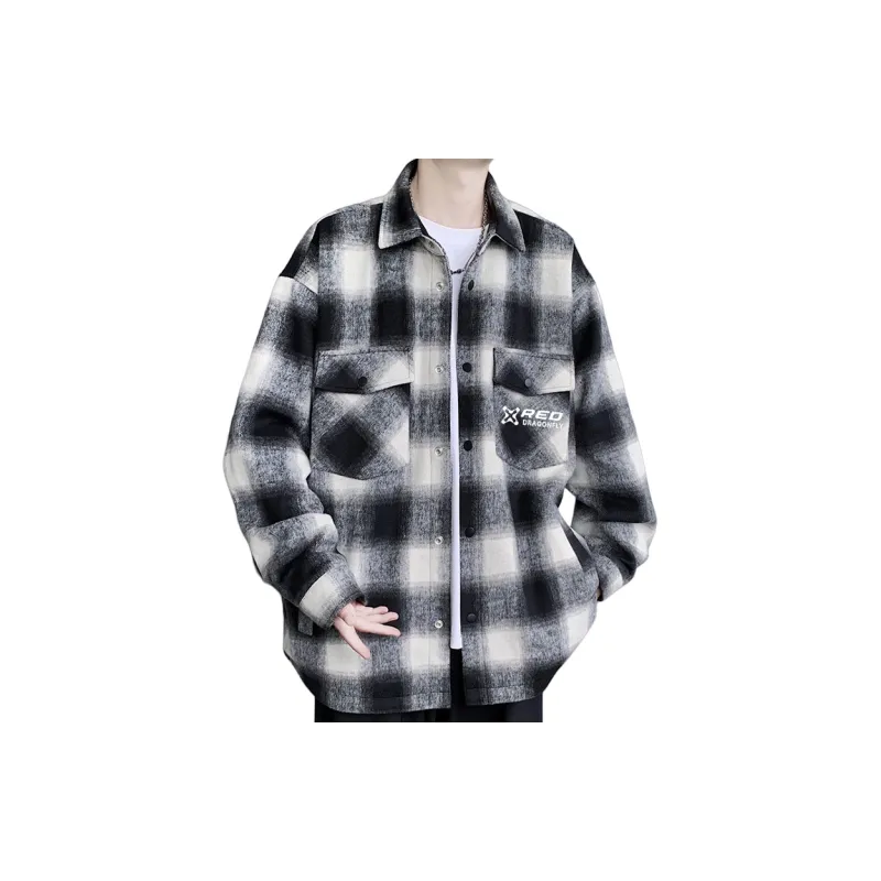 RED DRAGONFLY Sweater Coat Unisex-3