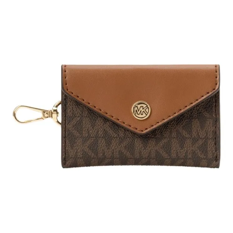 MICHAEL KORS Cow Leather Crossbody One Shoulder Handbag Trumpets Women's Leather Brown-3