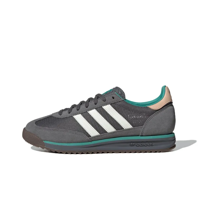 Adidas Originals SL 72 RS Anti Slip Wear Resistant Low Top Casual Shoes Unisex Gray-0