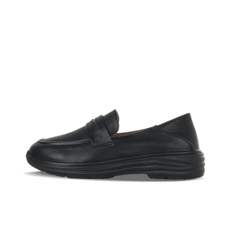 Cherry Blossoms Loafers Women's Black-0