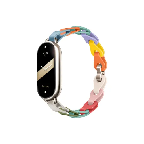 Watchbond Compatible With Xiaomi Smart Band 9/8 Xiaomi Compatibility Watch Band All Silicone Material
