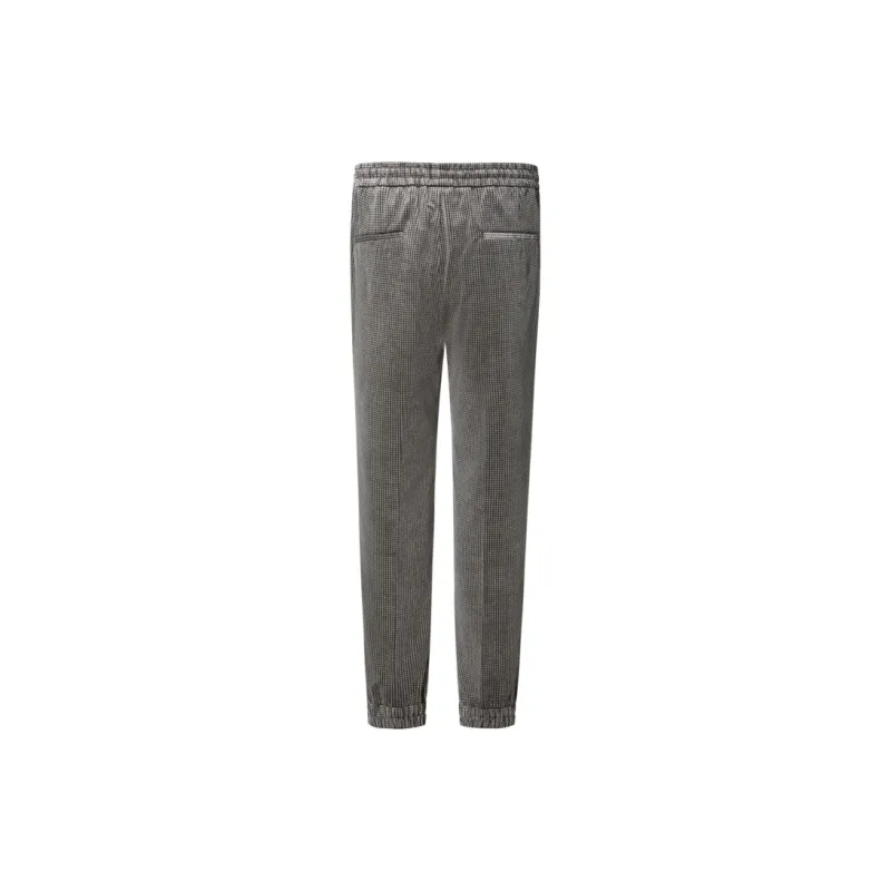 ANDREW MACKENZIE Casual Pants Men's Black Gray-1