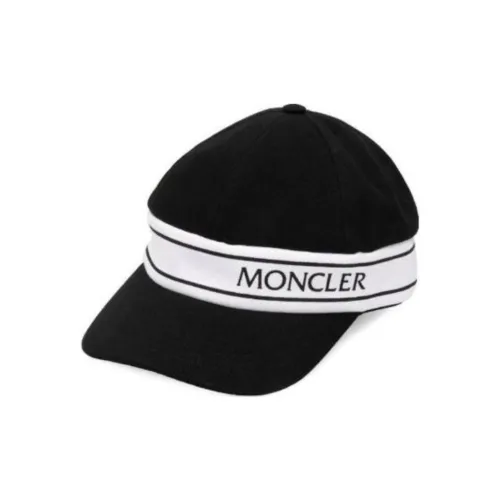 Moncler Logo Detailed Curved Peak Hat