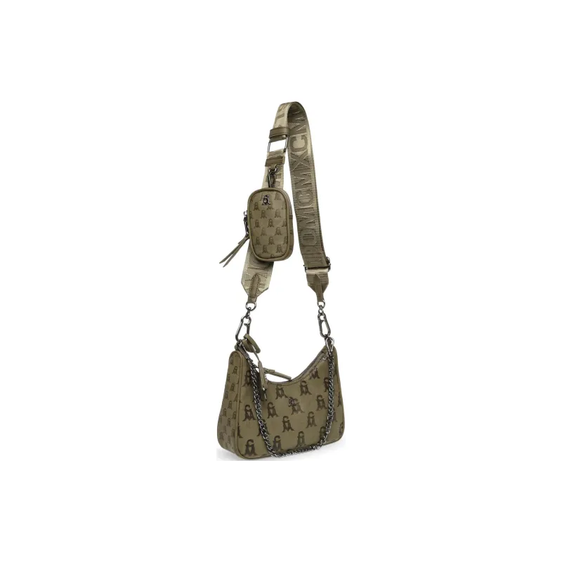 STEVE MADDEN Synthetic Material Shoulder Bag Crossbody Bag Women's Green-1