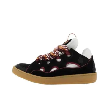 Lanvin Curb Low Top Skateboard Shoes Men's Black
