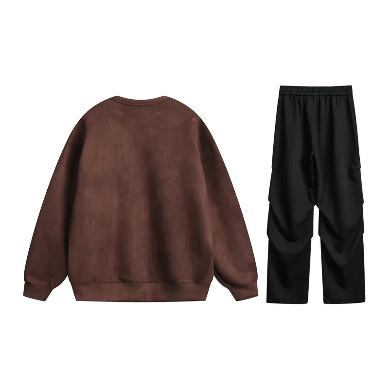 MEIPIN TANG Sweatshirt Set Unisex-29