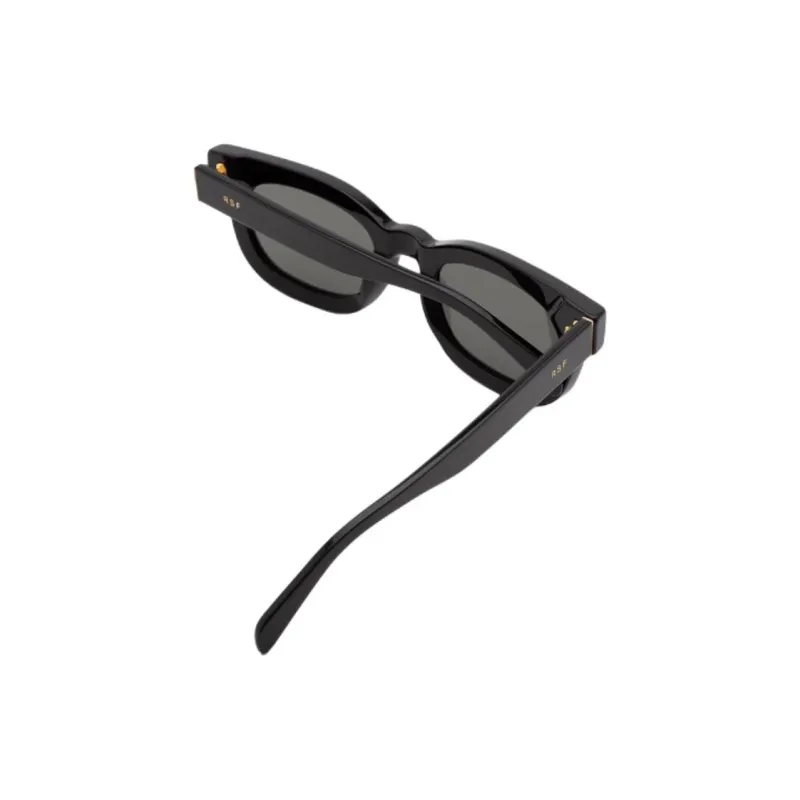 Retrosuperfuture Plate Frame Square Sunglasses Unisex Black-2