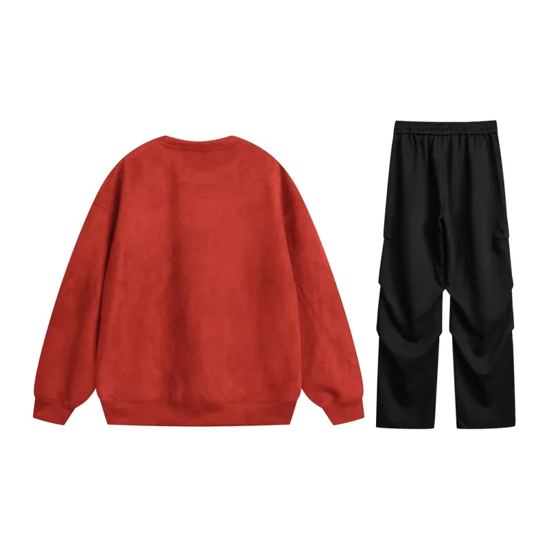 MEIPIN TANG Sweatshirt Set Unisex-20