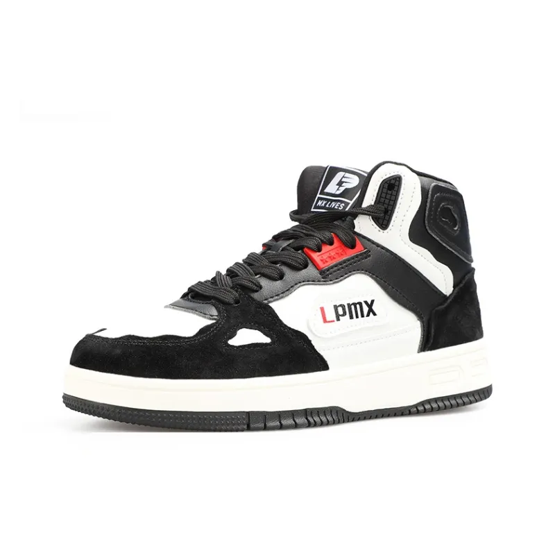 LPMX Anti-Slip Wear-Resistant High-Top Skateboard Shoes Men's-6