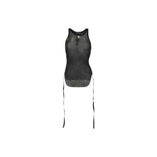 Ann Demeulemeester Tank Tops Women's Black