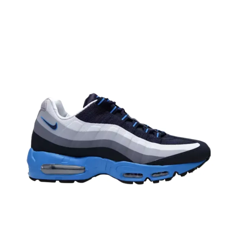 Nike Air Max 95 Anti Slip Wear Resistant Low Top Running Shoes Unisex Black-1