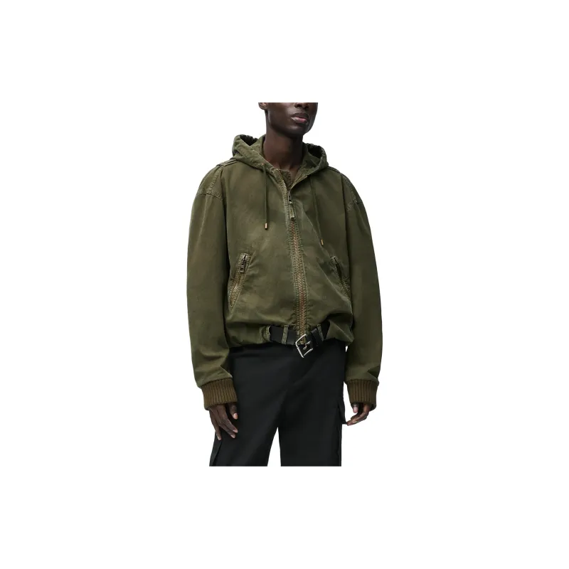 LOEWE FW24 Jackets & Coats Men's Dark Olive-3