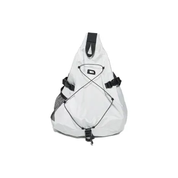 Norybrand Polyamide Crossbody Bag Regular Unisex Silver Gray/Gray Mist