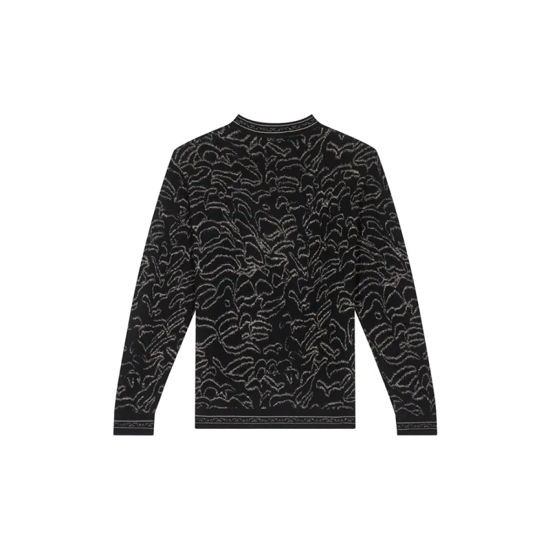 ANDREW MACKENZIE Sweater Men's Black Gold-1