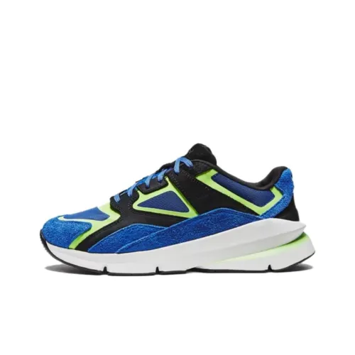 Under Armour Forge 96 Casual Shoes Unisex Low-Top Tech Blue/Transforming Green/Black