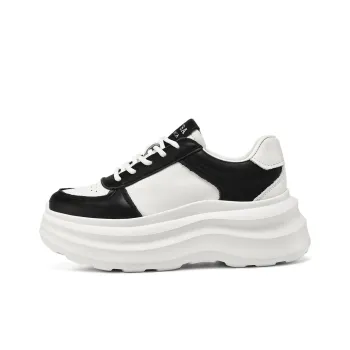 Rosa Bianca Breathable Lightweight Height Increasing Low Top Chunky Sneakers Women's