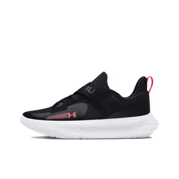 Under Armour Slip Resistant Low Top Basketball Shoes Unisex Black