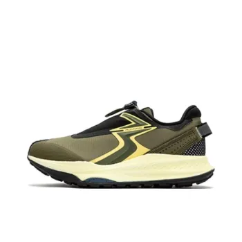 361° Military Sunset Series Cushioning Wear Resistant Low Top Sprint Running Shoes Men's Black Green