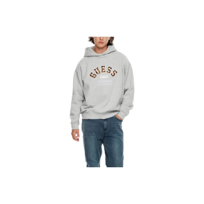 GUESS Sweatshirt Unisex Heather Gray-5