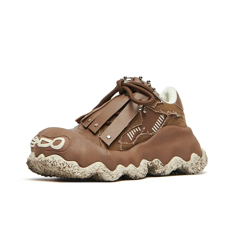 KEDDO Paint Is Not Dry Wear-Resistant Low-Top Chunky Sneakers Unisex-19