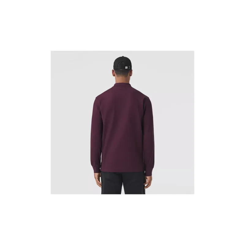 Burberry Polo Shirt Men's Purple-5