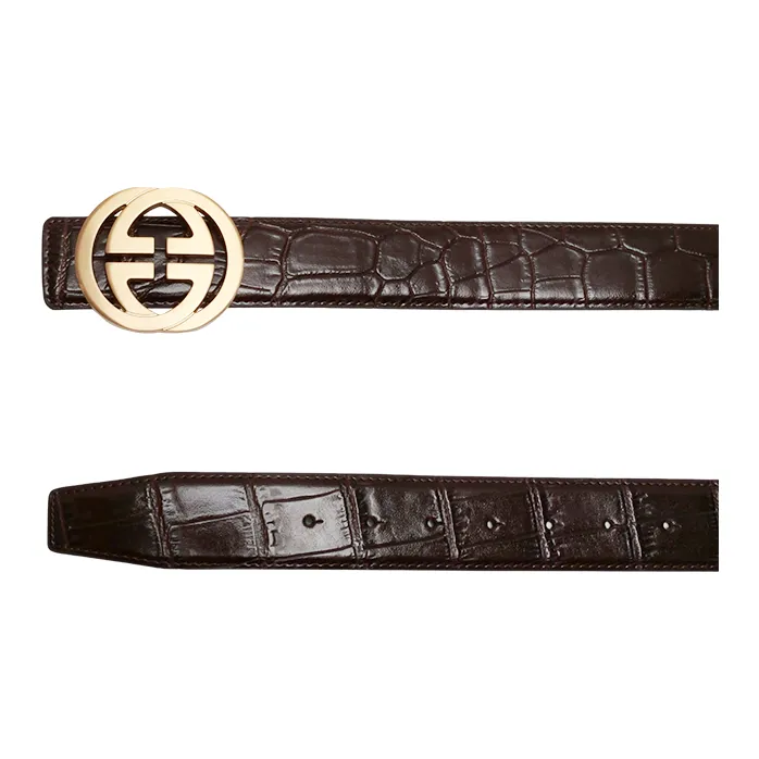 NINE NAIL Cow Leather Genuine Leather Leather Belts Men's Width  3.5cm-8