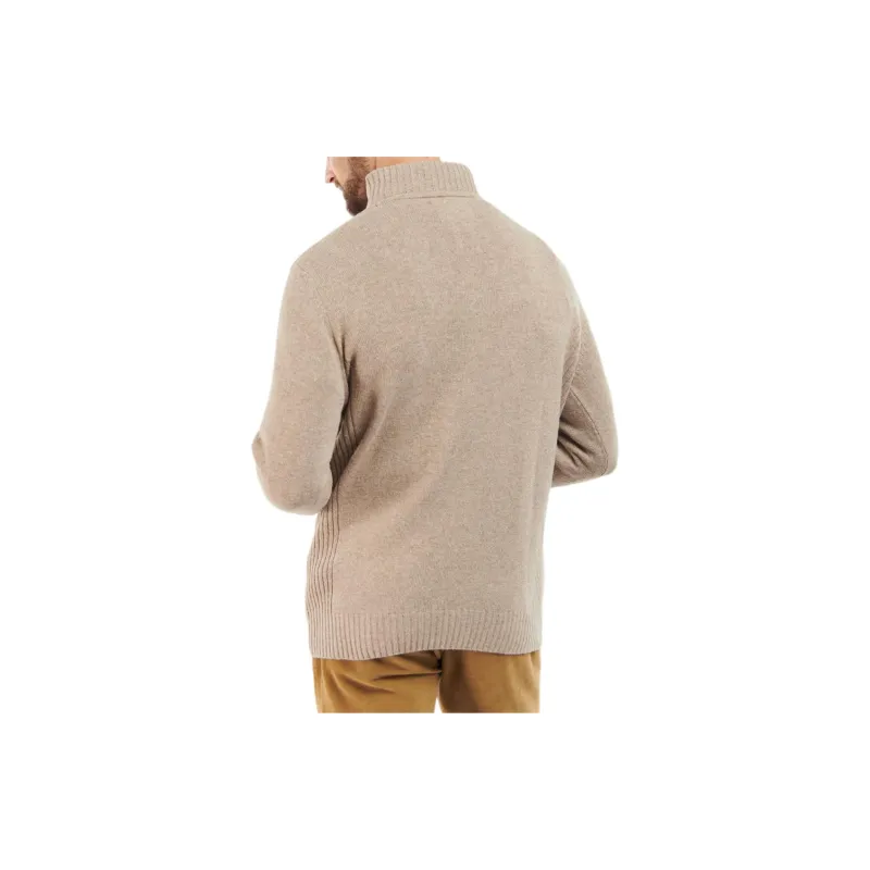 BARBOUR SS24 Sweater Men's Lime Gray-4