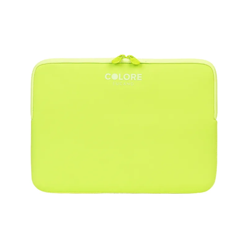 TUCANO Polyester Laptop Bag Medium Size Unisex Black/Blue/Rose Red/Purple/Burgundy/Neon Green/Neon Yellow-15