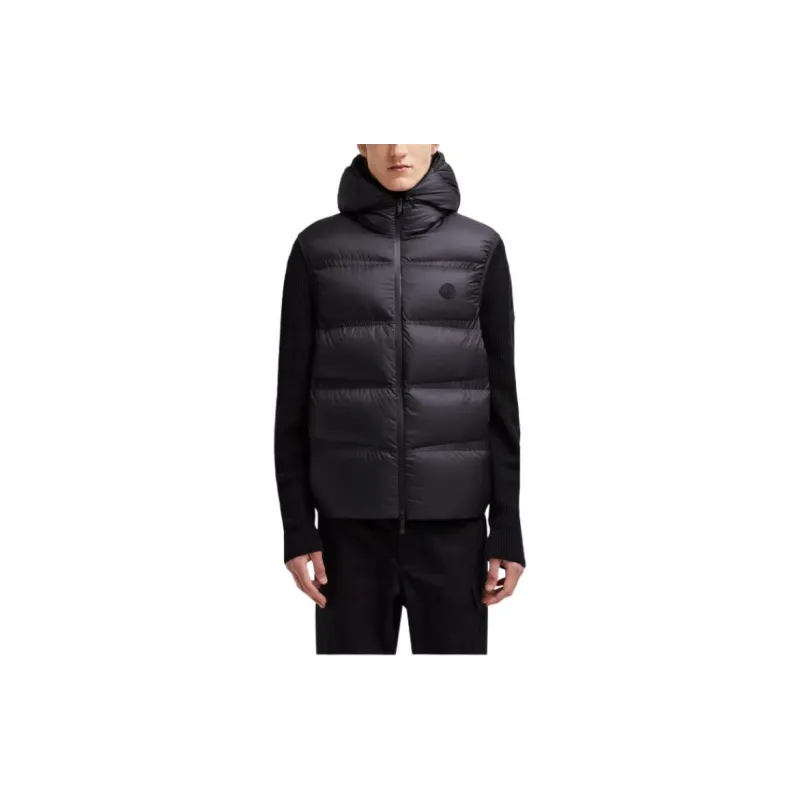 Moncler Zip Up Hooded Padded Gilet-2
