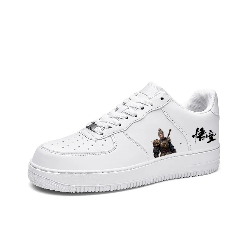 CAMOSI Wear-Resistant Breathable Height Increasing Low-Top Skateboard Shoes Unisex-7