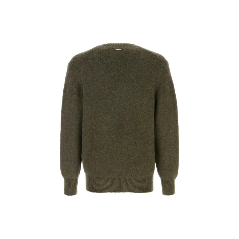 Ferragamo V Neck Knitted Jumper-1
