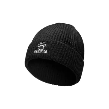 KELME Acrylic Beanies Unisex Black Dark Gray Khaki Navy Blue