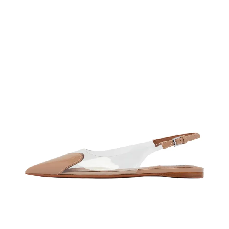 Alaia Le Coeur Casual Single Shoes Women's Ecru-0