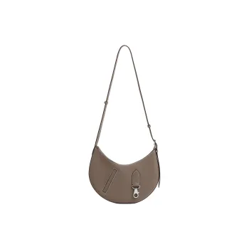 HERMES Togo Leather With Swift Calfskin Shoulder Bag Crossbody Bag Women's Tan