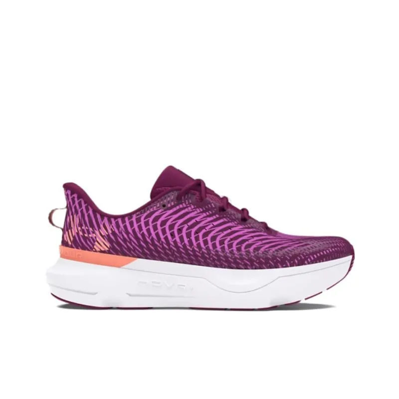 Under Armour Infinite Pro Anti Slip Wear Resistant Low Top Casual Running Shoes Women's Purple-1