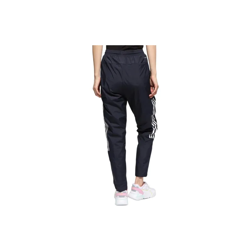 Adidas Knitted Sports Pants Women's Marine Blue-1