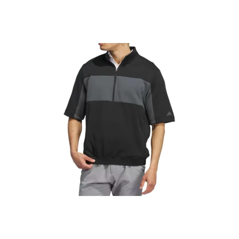 Adidas Free Shipping With AdiClub Ultimate365 Short Sleeve Half Zip Pullover-2