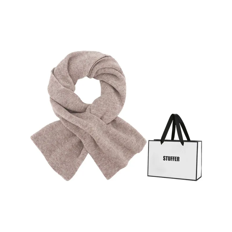 STUFFER 100% Pure Wool Knit Scarves Unisex-4