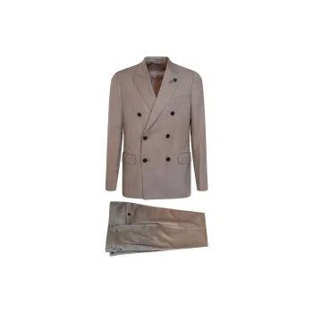 LARDINI Two Piece Striped Tailored Suit