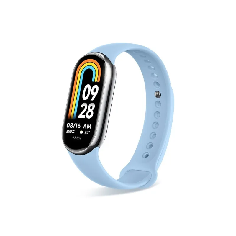 Watchbond Compatible With Xiaomi Smart Band 9 Xiaomi Compatibility Watch Band Dedicated Interfaces Silicone Material-3