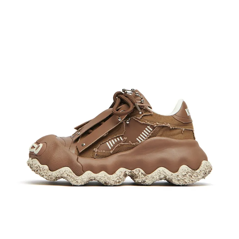 KEDDO Paint Is Not Dry Wear-Resistant Low-Top Chunky Sneakers Unisex-18