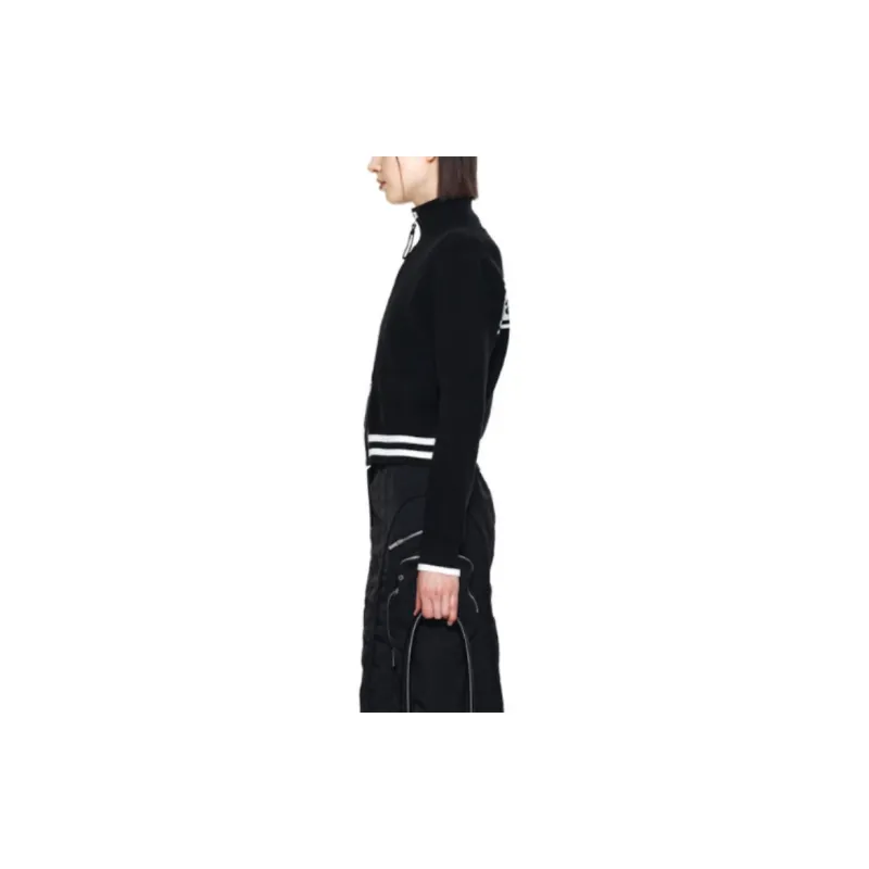 MATIN KIM Spell Point Stripe Knit Cardigan-4