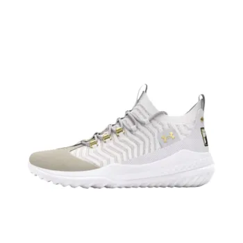Under Armour Harper Cushioned Slip Resistant Low Top Training Shoes Men's White