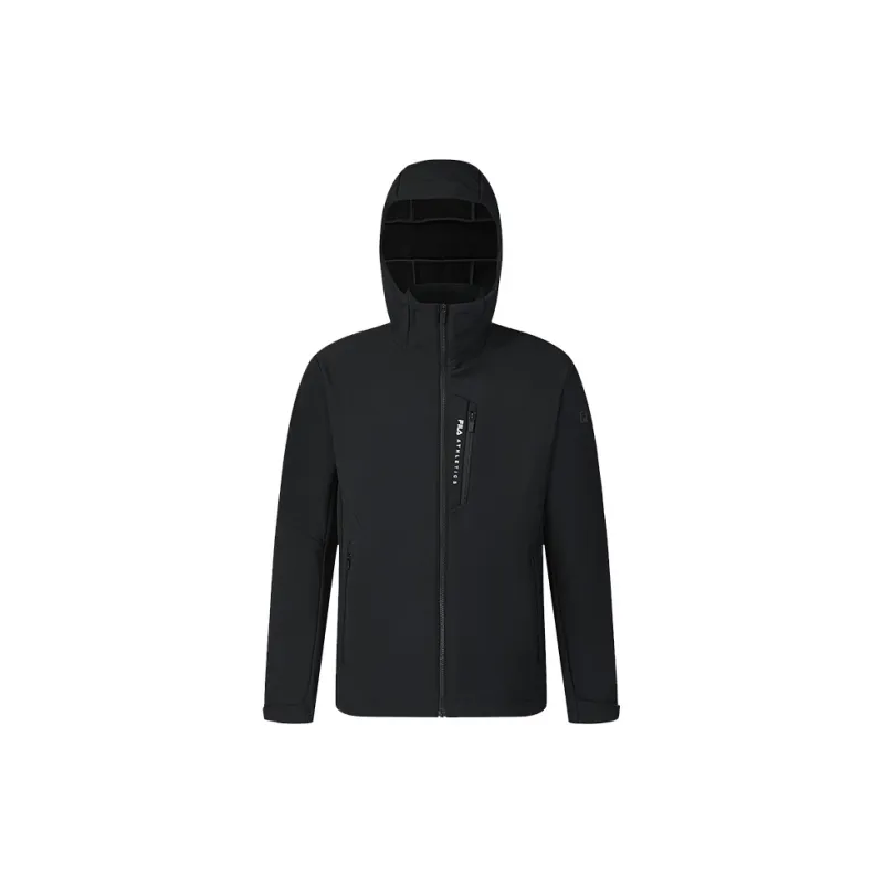 FILA Down Jacket Men's Pitch Black-2