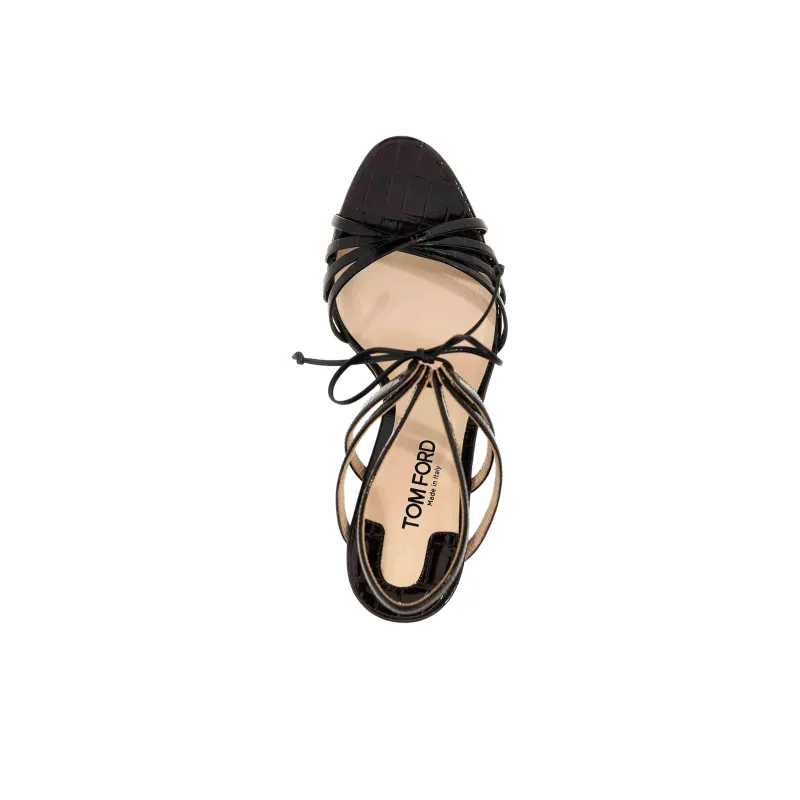 TOM FORD One Strap Sandals Women's Brown-4