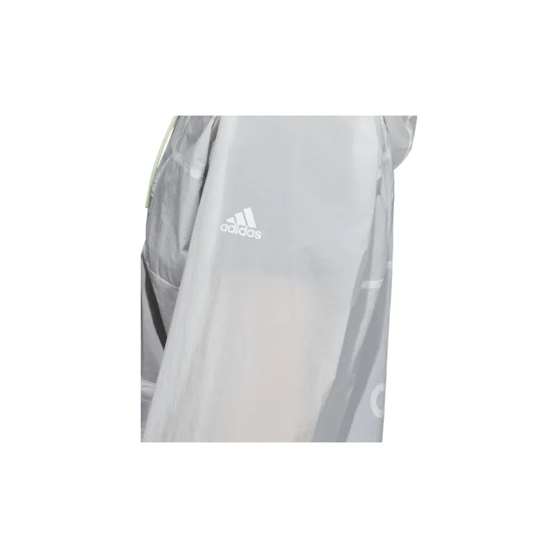 Adidas PARKA WOVEN JACKET Jackets & Coats Unisex Dot Gray/White-1