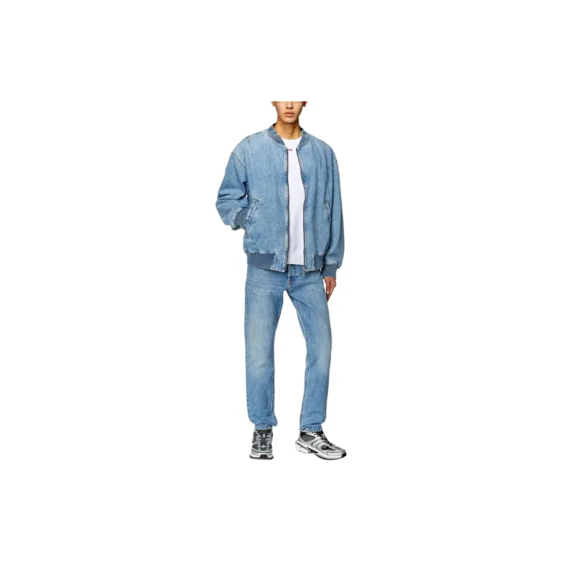 DIESEL D Vinz Zipped Denim Jacket-2