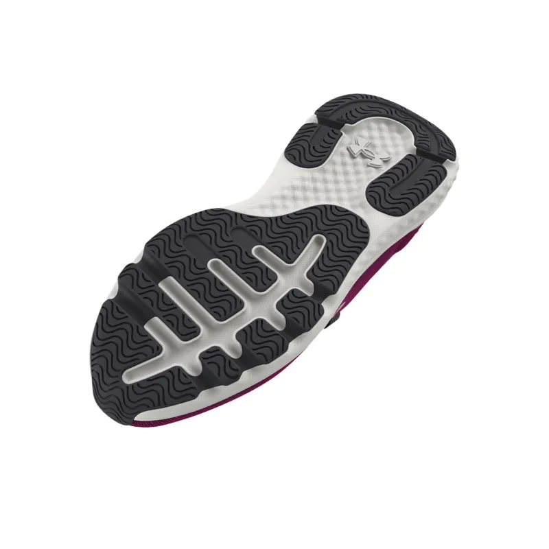 Under Armour Charged Revitalize Cushioning Breathable Low-Top Running Shoes Women's Dark Purple-4